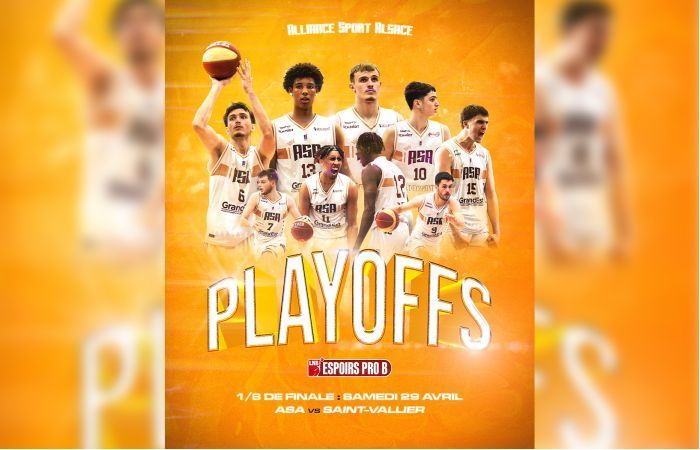 Les playoffs Espoirs Pro B commencent samedi !