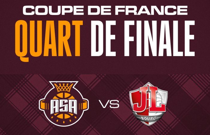 Rendez-vous face à la JL Bourg en quart de finale de Coupe de France !