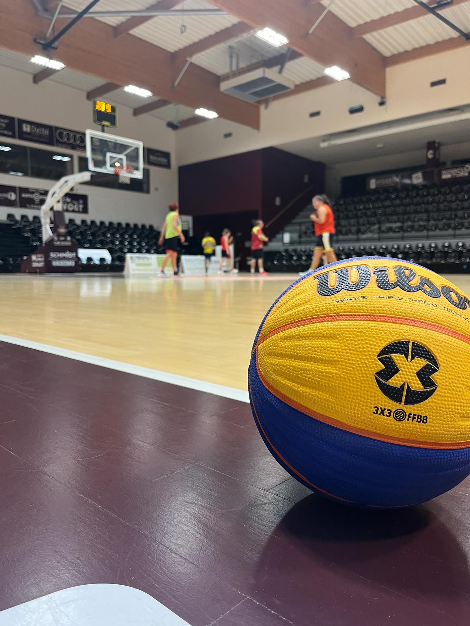 Premier pick-up game 3x3 de la saison !
