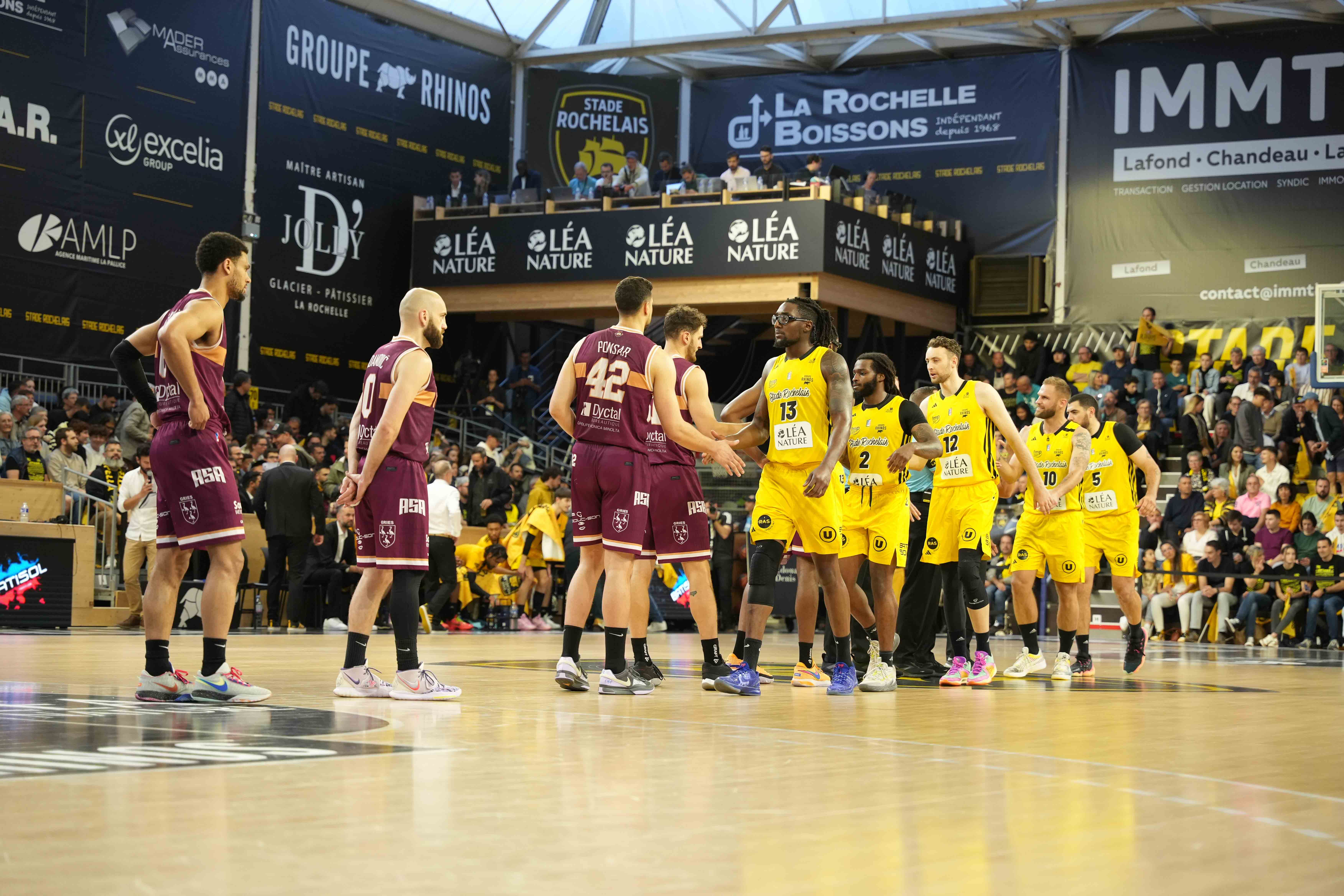 QUART DE FINALE - MATCH 1 : LA ROCHELLE vs ASA